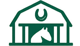 Horse barn icon