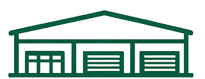 Commercial post frame building icon