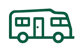 RV, boat, and equipment storage icon